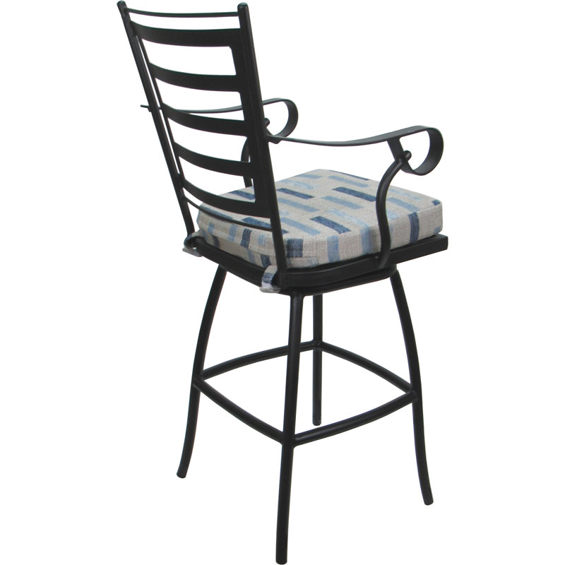 Bloc de tissage bleu, Gris