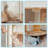 All Solid Wood Luxury Large Panoramic Cat House