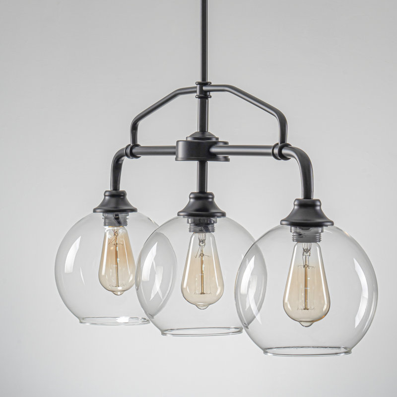 3-light Kitchen Island Pendant