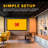 Kodak Fixed Frame Projector Screen Projector Screen-72829106