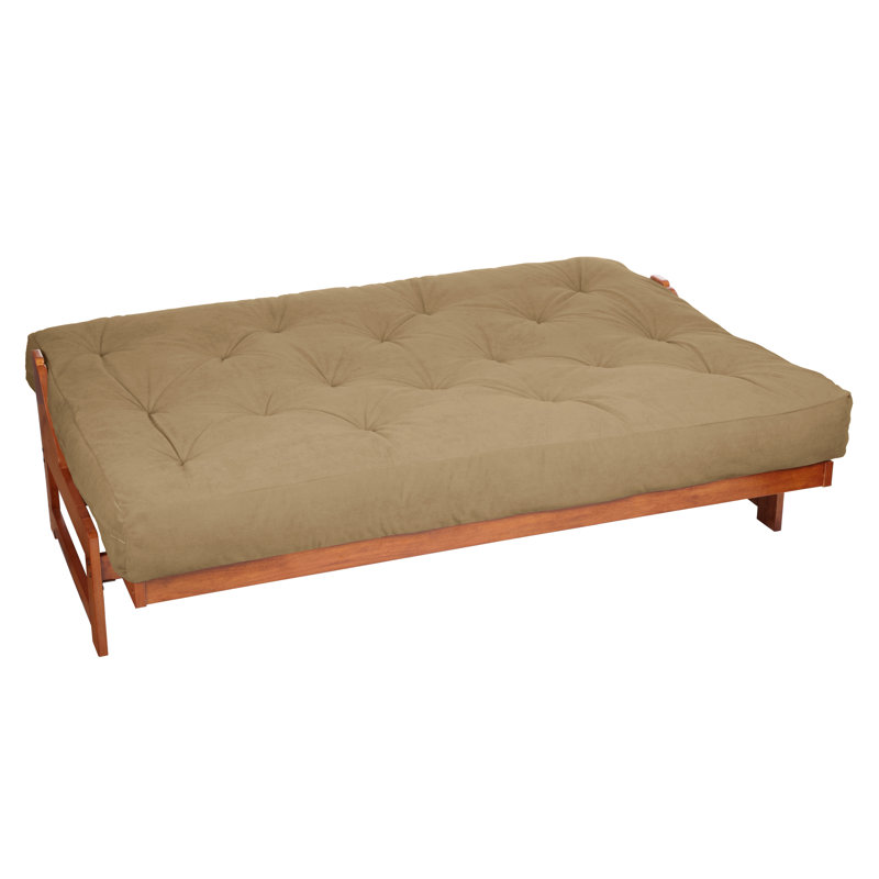 Matelas de futon en mousse viscoélastique Selsey, Double, gris, 5"