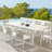 Basurto Salzer Extendable Aluminum Dining Table-84469429