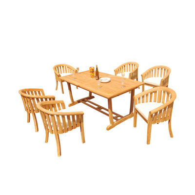Ensemble de salle à manger rectangulaire pour 105 personnes Cimberly