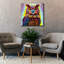 «Owl» par Dean Russo, art mural sur toile-139485625