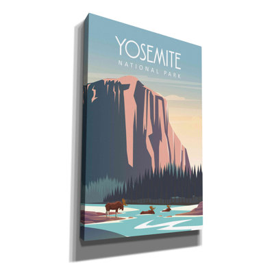 «Yosemite National Park» par Arctic Frame Studio - impression sur toile tendue
