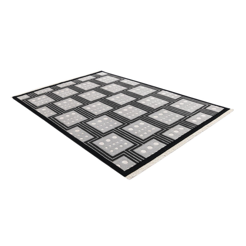 Tapis noir Osborne