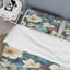 Ensemble de housse de couette Blue Coastal Blossoms-1737409219