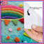 Rideaux de douche Felt Birds-1249913299