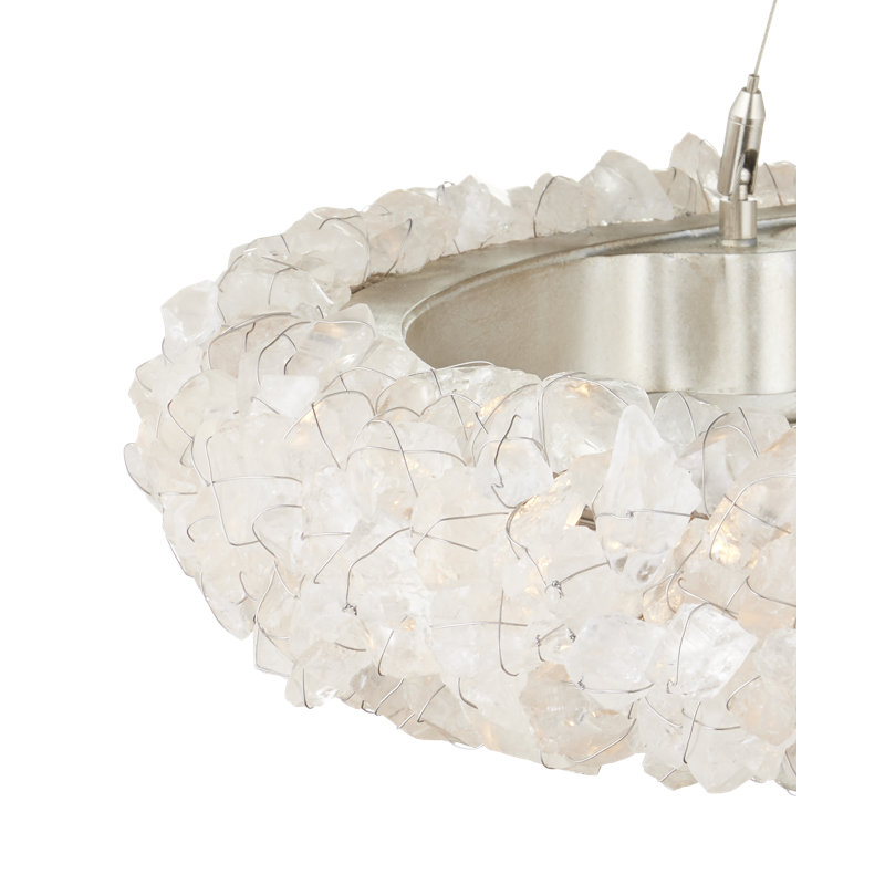 Iconoclast 1 - Light Wrought Iron LED Chandelier