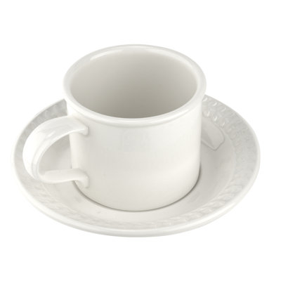 Portmeirion, Botanic Garden Harmony - Cup & Saucer, White