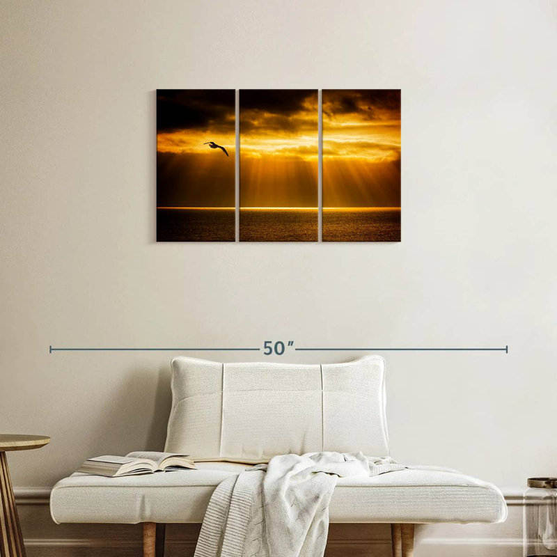 Alvord Golden Ocean Sky, H 20 po x l 33 po
