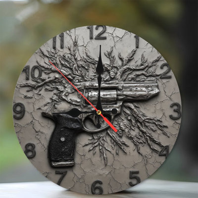 Clock Numbers With Revolver And Roots