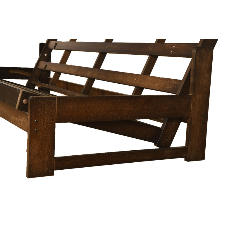 Structure de futon double de 76 po de large, matelas non inclus