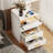 Eaden 3 Drawer Nightstand With Light-954609225