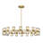 1-Golden LED Iron Crystal Pendant Light-893921192-893921194