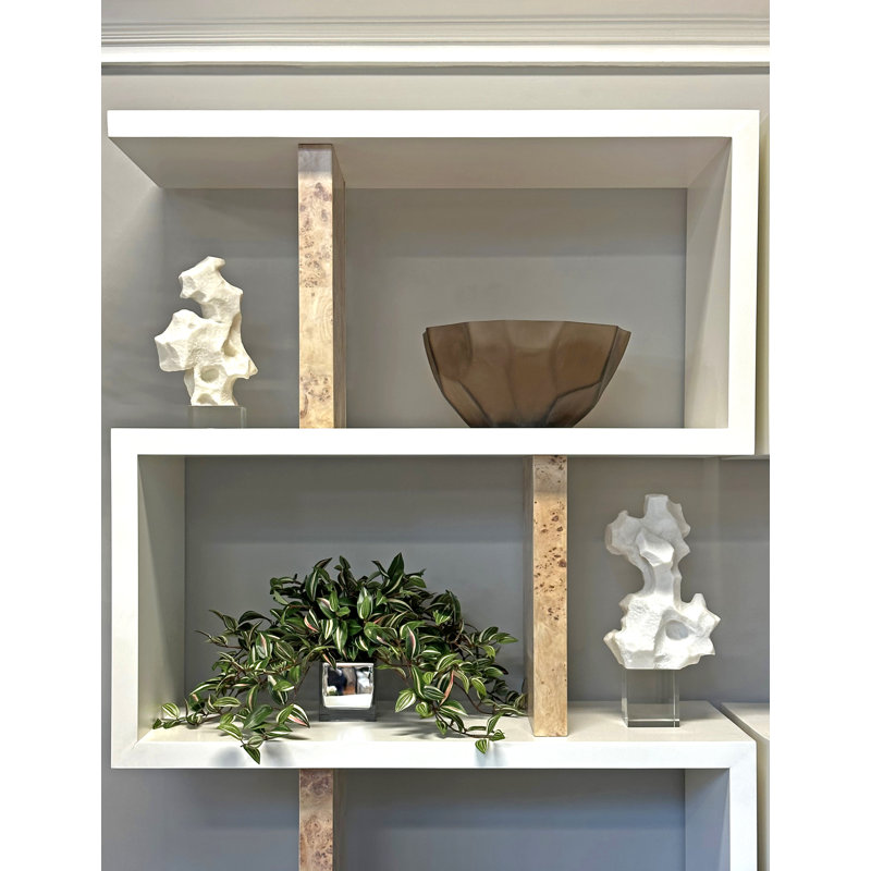 Ricka Faux Ivy Plant in Glass Pot