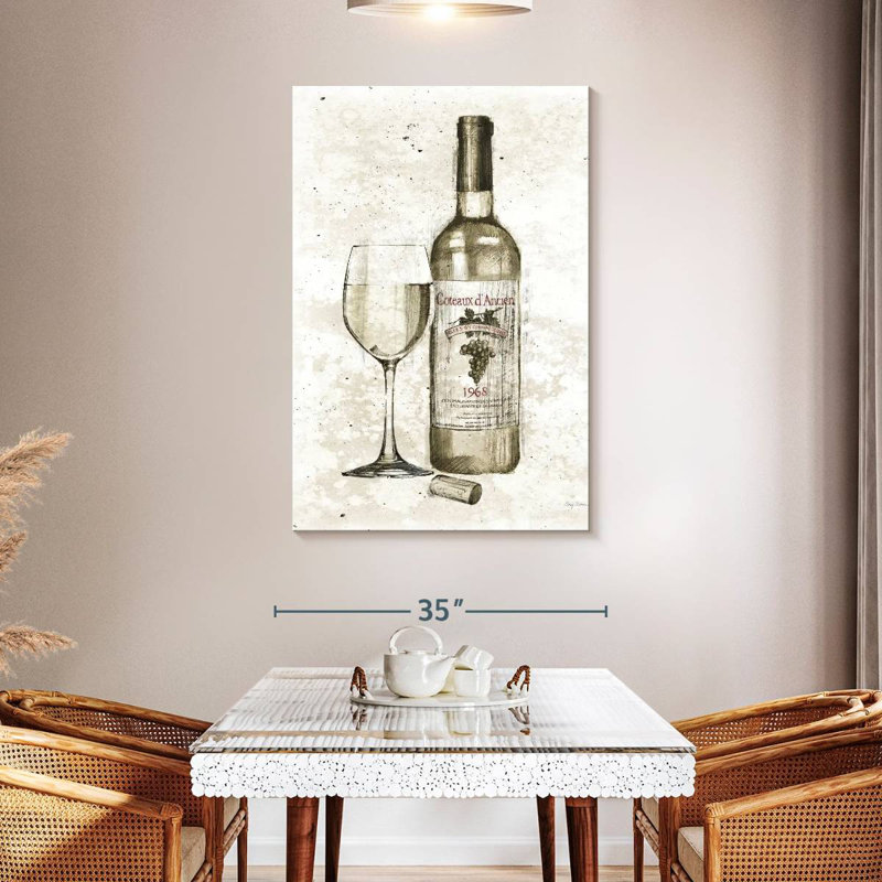 Yarlin Pencil Wine II, H 48 po x l 32 po