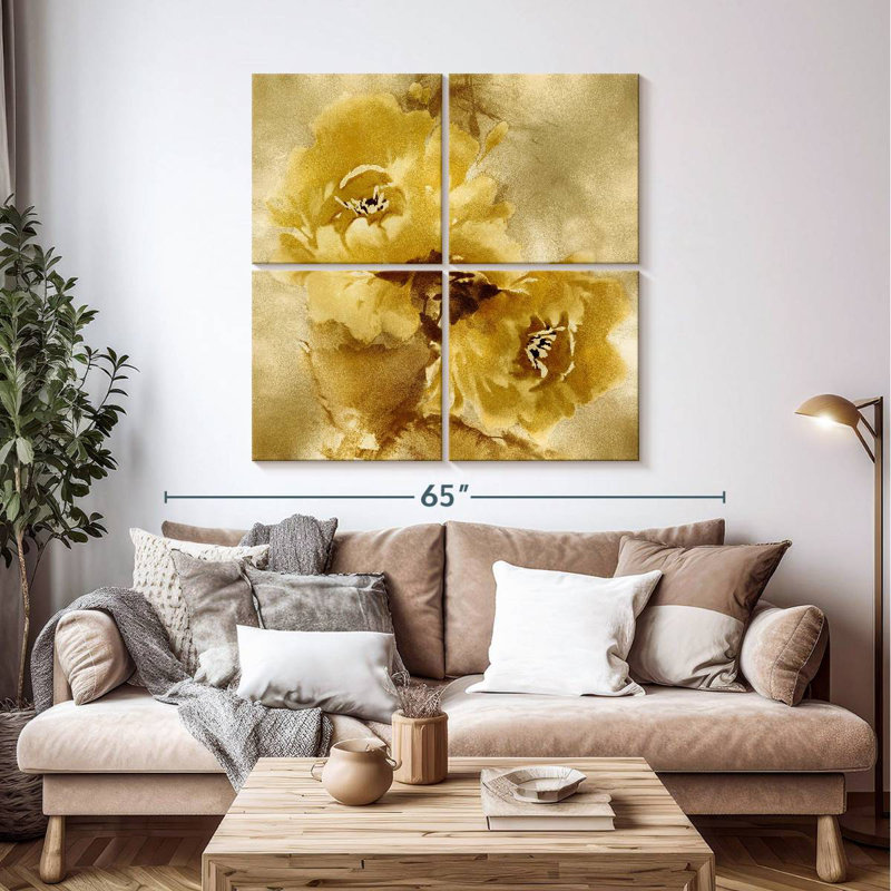 Harnek Flower Bloom On Gold II