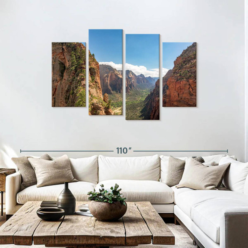 Alvord Bionless Zion National Park, H 48 po x l 75 po