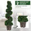 120.00cm Faux Plant in Pot