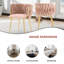 Chaise d'appoint rembourrée en velours Evanni-333893695-316044269