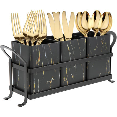 Black Cutlery Rack