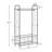 Stafan " Carbon Steel Adjustable Clothing Rack
