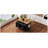K&K 54-Inch Kitchen Island with Rubber Wood Drop Leaf and Wheels, Black Finish-129759459
