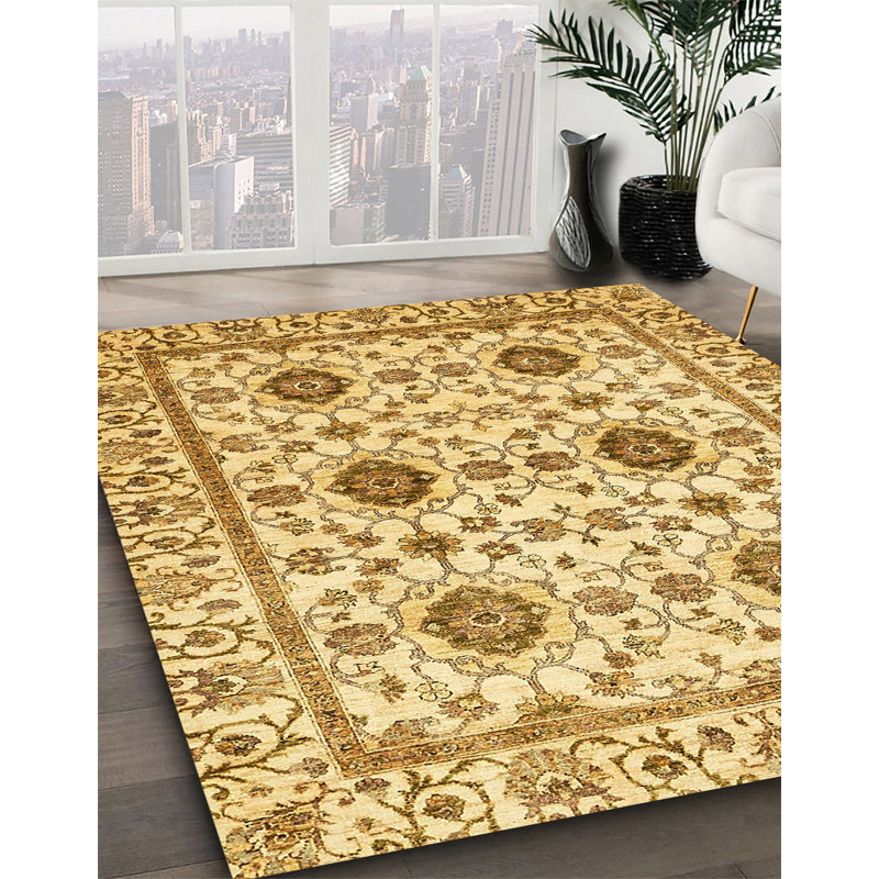 Tapis abstrait multicolore Adanna, Rectangle 6 pi x 9 pi