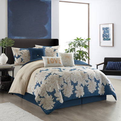 Ensemble d'édredon en microfibre 7 pièces Wealthy
