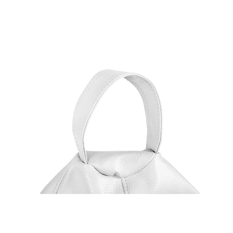 Fauteuil à billes standard en similicuir classique, Similicuir blanc