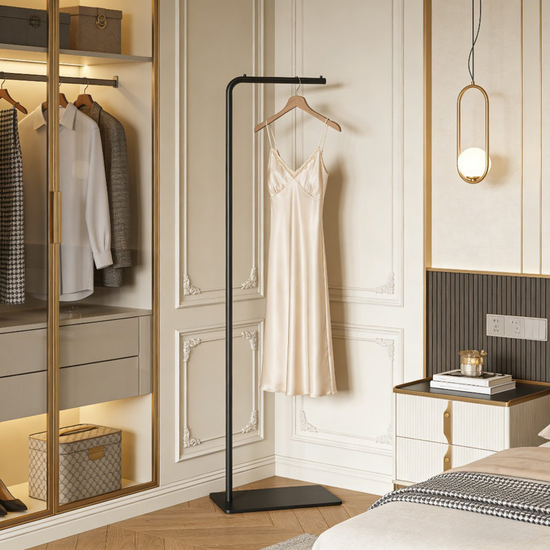 Support à vêtements en métal, cintre robuste et résistant aux déformations, idéal pour le rangement dans la chambre à coucher et le coin commercial