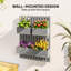 Outsunny Wall-mounted Wooden Garden Planters with Trellis-807601325