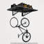 Paquet de 2 tablettes murales de garage, tablettes de garage murales de 20 po x 48 po, support de rangement de garage robuste, capacité de charge de 560 lb-258218772