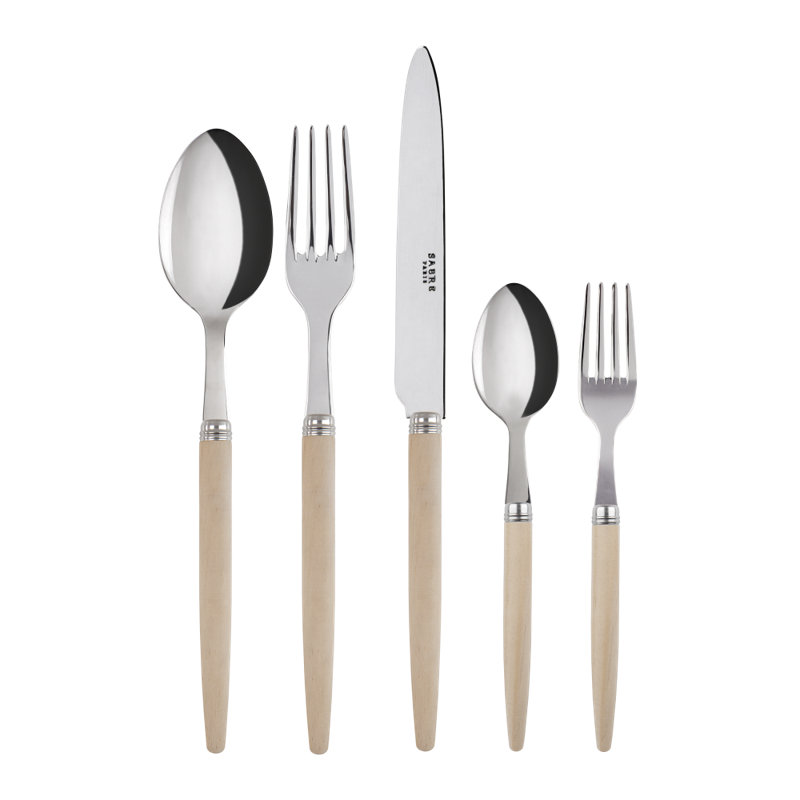 Sabre Paris - 5 Pieces Cutlery Set Jonc - The Browns