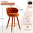 Upholstered Counter Height Bar Stools With Tufted Back-1202208857