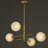 Bolten 4 - Light Steel Dimmable dining room gold chandelier-1047861625-1047861630