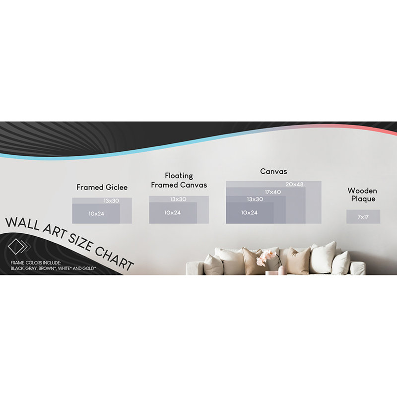 White Framed Kitchen Phrase Giclee Art Print, 24" x 10"