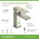 Duro Single-Hole Single-Handle Bathroom Faucet with Push Pop Drain