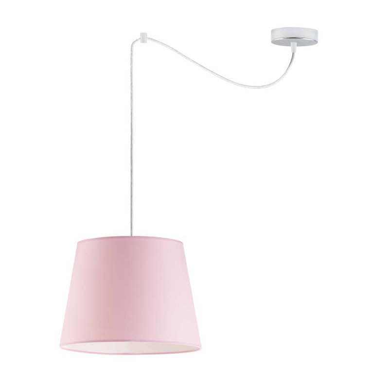 Gianlorenzo 1 - Light Pendant, 200cm H x 200cm W, Light Pink, Silver