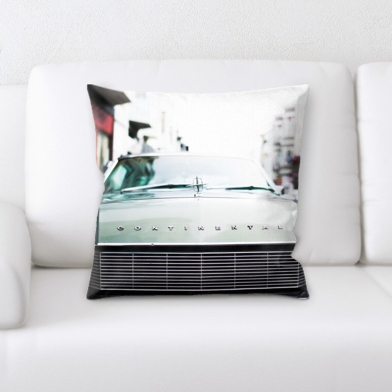 Car Throw Pillow