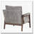 Solid Wood Frame Accent Chair-1096775709