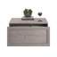 Table basse avec finition gris moyen