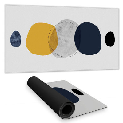 Spheres - 15.75"x31.50" Desk mat