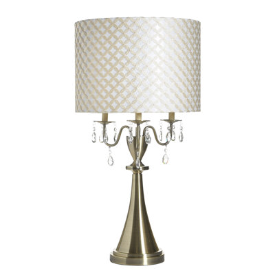Lustre en cristal Valentina, lampe de table