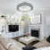 Analice 18.5 Inch Modern Creative Invisible Acrylic Ceiling Fan Light With Remote Control