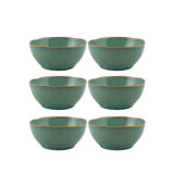 Gemstone Jade Stoneware Cereal Bowl
