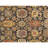 High-Quality Hand-Knotted Black And Cream Area Rug