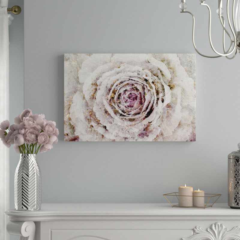 «Winter New York Flower», reproduction d'impression, H 16 po x l 24 po x p 1,5 po, Toile