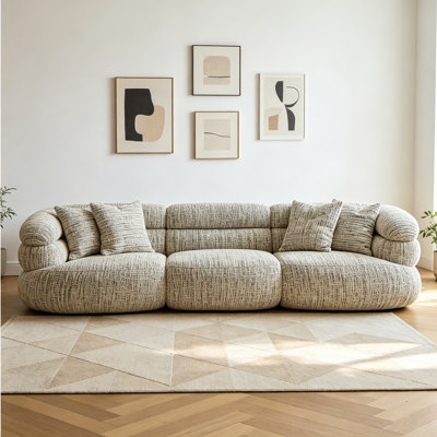 Italian Simple and Fashionable Three-seater Sofa